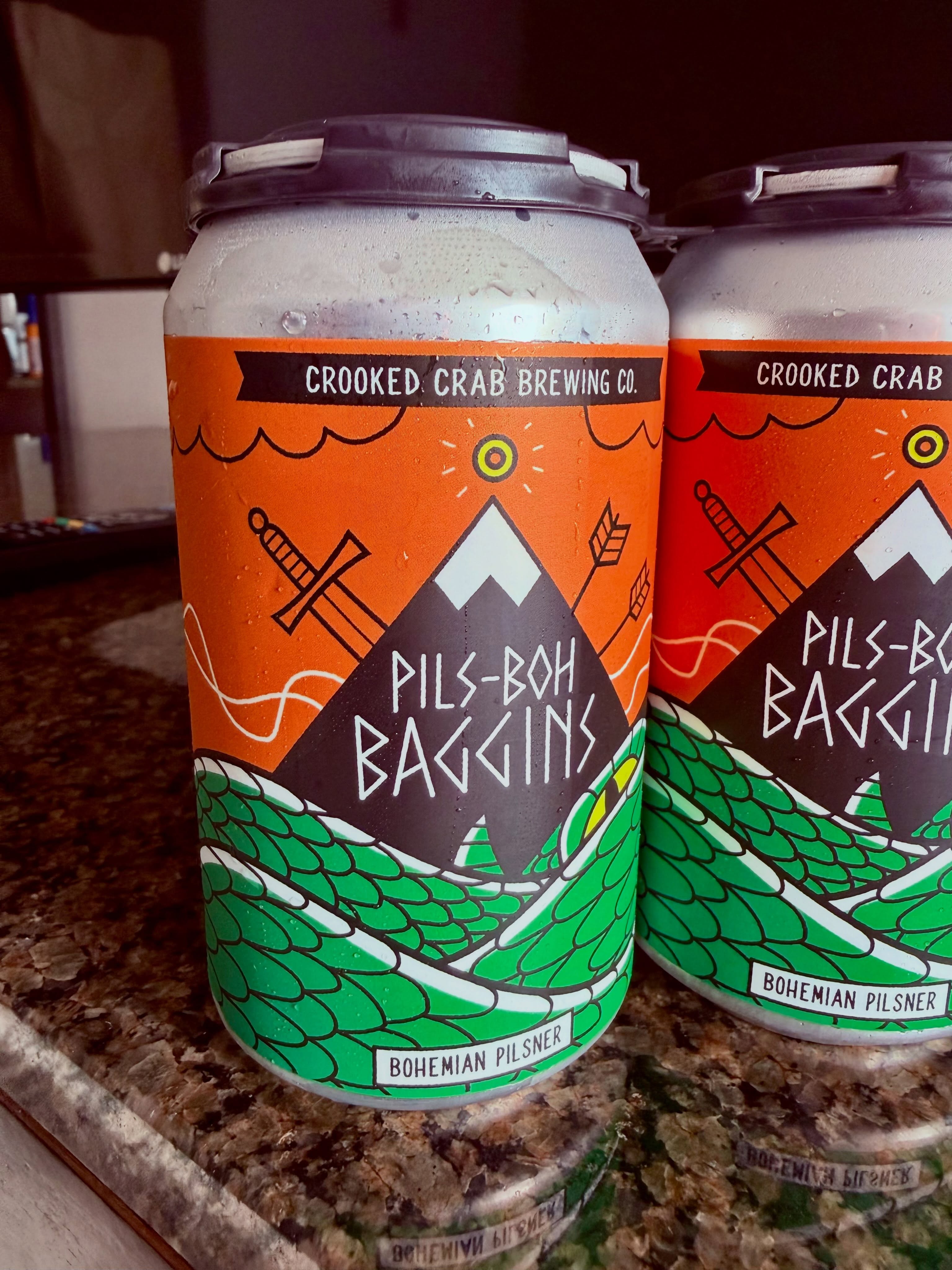 When I go to a town for a faire or festival I like trying the local beer. I couldn’t say no to such a well named drink. Very nice pils indeed.